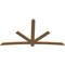 Ekena Millwork Alberta Timber Gable Bracket, Western Red Cedar, 108"W x 58"H x 1 1/2"D x 5 1/2"F, 13/12 Pitch GBW108X58X0206ALB00SWR - alternate 4